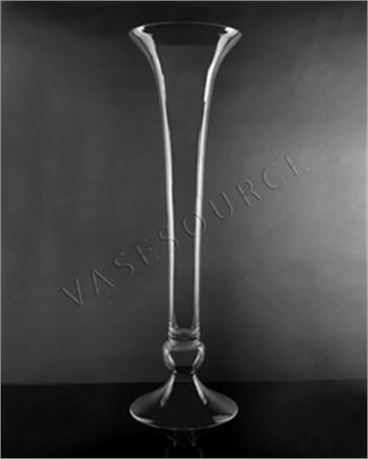 Trumpet/pilsner glass vase...Escort/ Entry table wow!