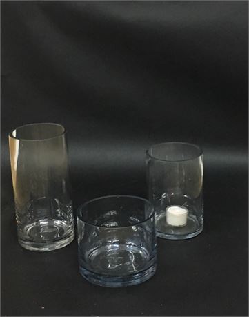 Clear Glass Cylinders